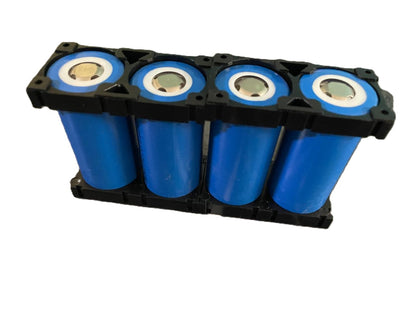 32650 LiFePO4 Cell 3.2V 6000mAh A-Grade | Pack of 4 with Cell Holder | 2000+ Cycle | 12V 6Ah Battery