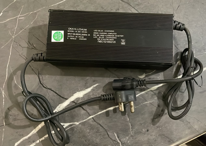 54.75V 8A Smart Battery Charger for Electric Scooter | IEC 3 Pin Female Connector